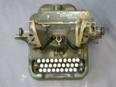VINTAGE TYPEWRITER MODEL NO9 by the Oliver Typewriter Company, Chicago USA