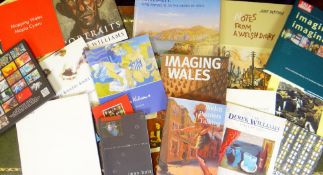 COLLECTION OF GOOD QUALITY WELSH ART REFERENCE BOOKS including 'Welsh Painters Talking' by Tony