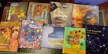 COLLECTION OF ART BOOKS including W M Turner, Walter Sickert, Alfred Sisley, Stanley Spencer ETC (