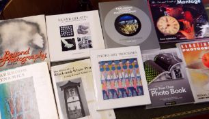 COLLECTION OF GOOD REFERENCE BOOKS RELATING TO PHOTOGRAPHY, PHOTO PRINTING, PHOTO ART, DARK ROOM