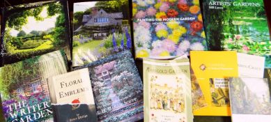 GOOD COLLECTION OF HARD REFERENCE BOOKS RELATING TO GARDENS & ART including 'The House and Gardens