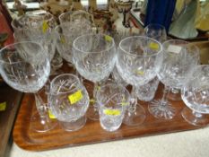 VARIOUS QUALITY DRINKING GLASSES