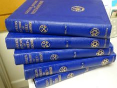 FIVE VOLUMES OF GOULD'S HISTORY OF FREEMASONRY
