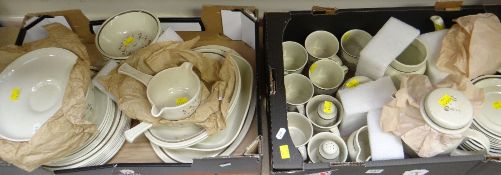 TWO BOXES OF ROYAL DOULTON LAMBETH WARE DINNER & TEAWARE