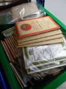 BOX OF ASSORTED MAINLY WELSH ORDNANCE SURVEY FOLDING MAPS to include G.W.R South West map