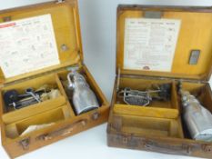 TWO CASED EARLY 20TH CENTURY 'SPEEDY MOISTURE TESTERS' by Thomas Ashworth & Co. Limited, with