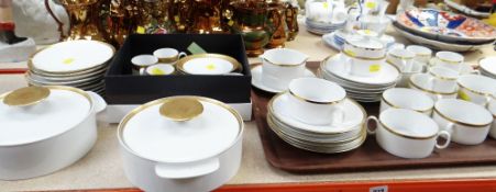 PARCEL OF 'THOMAS' GERMANY WHITE & GILT DECORATED DINNER & COFFEEWARE
