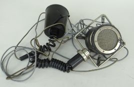 VINTAGE GRAMPIAN PUBLIC ADDRESS HANDSET & LEAD