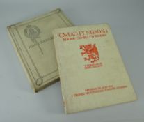 HARDBACK COPY OF 'GWLAD FY NHADAU', together with a copy of 'King Albert's Book'