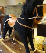 MODERN MAMAS & PAPAS BLACK ROCKING HORSE