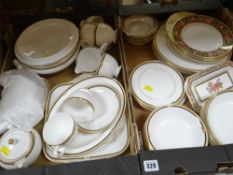 WEDGEWOOD 'CLIO' DINNER & TEAWARE