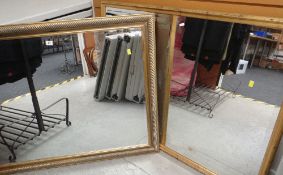 TWO MODERN MIRRORS