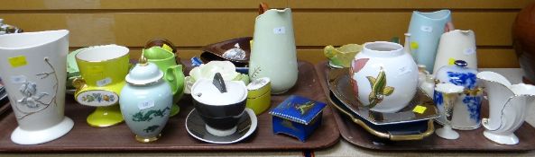 ASSORTED CARLTONWARE POTTERY COLLECTABLES