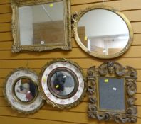 FIVE SUNDRY MIRRORS