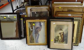 ASSORTED PICTURES & MIRRORS