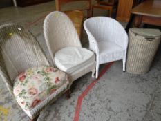 FOUR ITEMS OF LOOM FURNITURE
