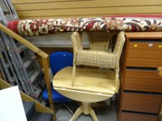 QUANTITY OF MIXED ITEMS including step ladders, office furniture, carpet ETC (being sold on behalf