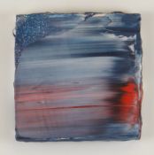ELFYN LEWIS boxed oil on canvas - signed and entitled verso 'Bron Mor', dated 2012, 19.5 x 19.5cms