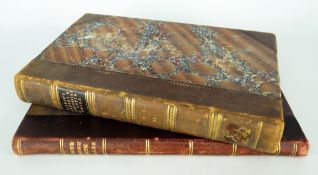 ARMAND-LOUIS-BON MAUDET DE PENHOUET rebound 1797 volume of 'Letters Describing A Tour Through Part