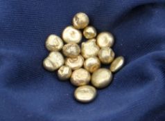 BETWEEN 5GMS & 5.1GMS OF PURE WELSH GOLD FROM THE ST. DAVIDS MINE refined to nine carat gold, with