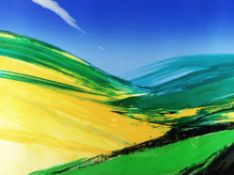 NEIL CANNING limited edition (63/75) screen print - entitled 'Flow', signed in full and dated