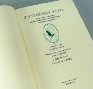 ANN GRIFFITHS / RHIAIN M DAVIES limited edition (142 / 250) Gregynog Press volume - 'Rhyfeddaf
