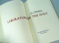 R S THOMAS limited edition (24 / 200) University of Wales Press at Gregynog - 'Laboratories of the