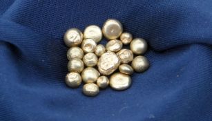 BETWEEN 4.1 & 4.2GMS OF PURE WELSH GOLD FROM THE ST. DAVIDS MINE refined to nine carat gold, with