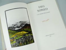 T H PARRY-WILLIAMS soft cover limited edition (17/270) copy 'Deg Soned', Gwasg Gregynog, 1987