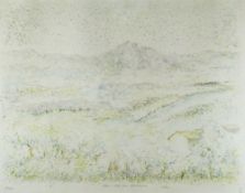 ANDRE BICAT limited edition (13/30) lithograph - entitled verso on Attic Gallery label, 'Alban Hills