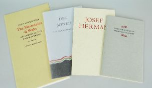 T H PARRY-WILLIAMS & DAVID ESSLEMONT / GLYN JONES / IOAN BOWEN REES / JOSEF HERMAN four Gregynog