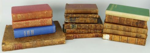 COLLECTION OF WELSH TOPOGRAPHICAL ANTIQUARIAN BOOKS includes 'Wyndham Tour in Wales', 'Welsh