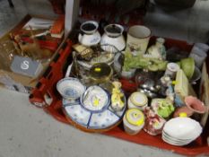 ASSORTED KITCHEN CHINA & GLASSWARE