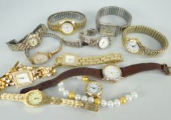 ASSORTED WRISTWATCHES mainly ladies