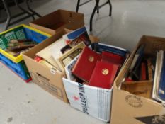 ASSORTED VINTAGE BOOKS mainly hardback, together with a collection of vintage Royal publications