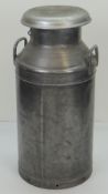 TWIN-HANDLED MILK CHURN MARKED 'TYNYWAUN DAIRIES OF PONTARDDULAIS'