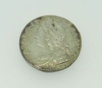GEORGE II 1736/5 (1736 OVER 5) SHILLING