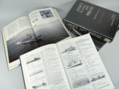 JANE'S FIGHTING SHIPS four volumes - 1973-74, 1977-78, 1982-83 and 1985-86