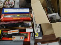 ASSORTED HORNBY OO GAUGE TRAINS & ROLLING STOCK including County of Cornwall, Blakesley Hall,