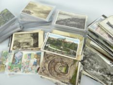 ASSORTED TOPOGRAPHICAL POSTCARDS, British and foreign (3 x boxes)
