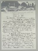SIR KYFFIN WILLIAMS handwritten letter on headed paper - dated 24.2.81 and addressed 'Dear John',