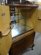 REPRODUCTION COCKTAIL CABINET, 80cms wide