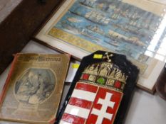 VOLUME OF GOLDENE MARCHENBUCH / PENARTH HEAD PRINT / CREST