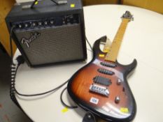 TANGLEWOOD BARETTA ELECTRIC GUITAR & FENDER AMP