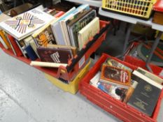 ASSORTED MAINLY HARDBACK BOOKS relating to art and travel ETC