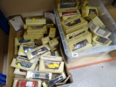 LARGE COLLECTION OF MATCHBOX MODELS OF YESTERYEAR DIECAST VEHICLES