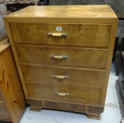 MID-CENTURY FOUR DRAWER CHEST