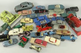 ASSORTED EARLY-MID CENTURY DIE CAST VEHICLES including Dinky Toys 'Rolls Royce Phantom V', Dinky