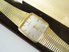 GENT'S CARRONADE QUARTZ WRISTWATCH IN BOX