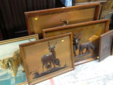 ASSORTED AFRICAN SOUVENIR PLAQUES